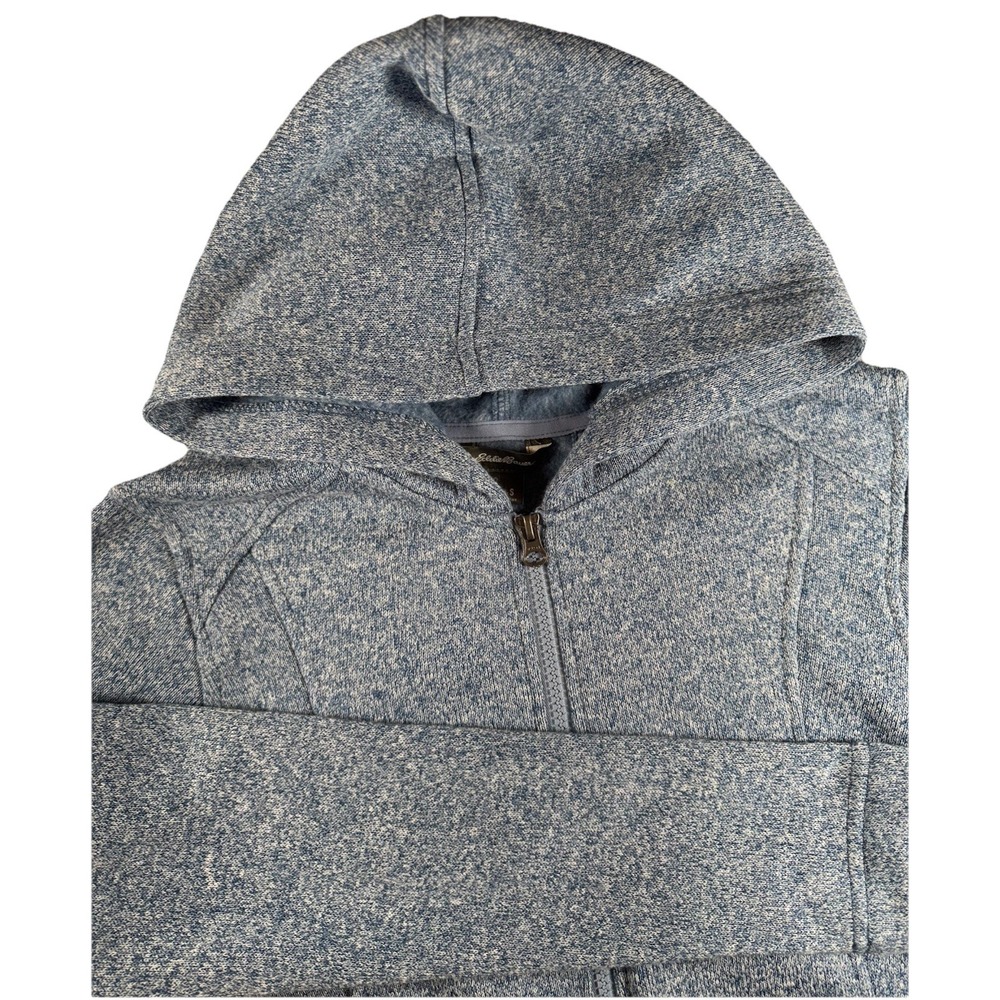 Eddie Bauer‎ Hoodie Sweater Women's Full Zip Blue Size Small